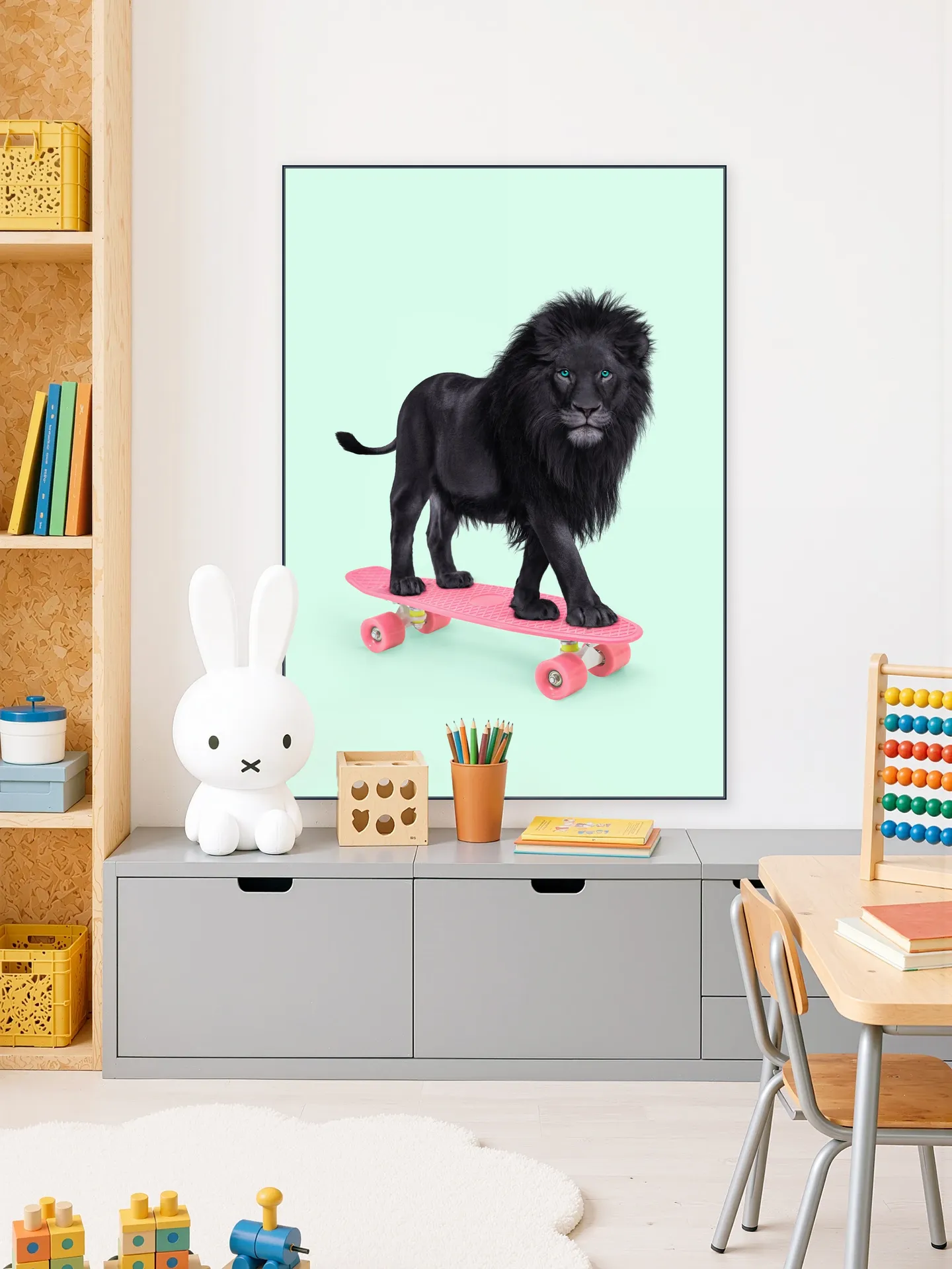 Skate Lion