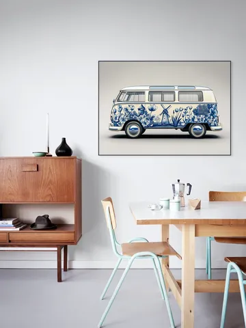 Delft Blue VW Bus 3