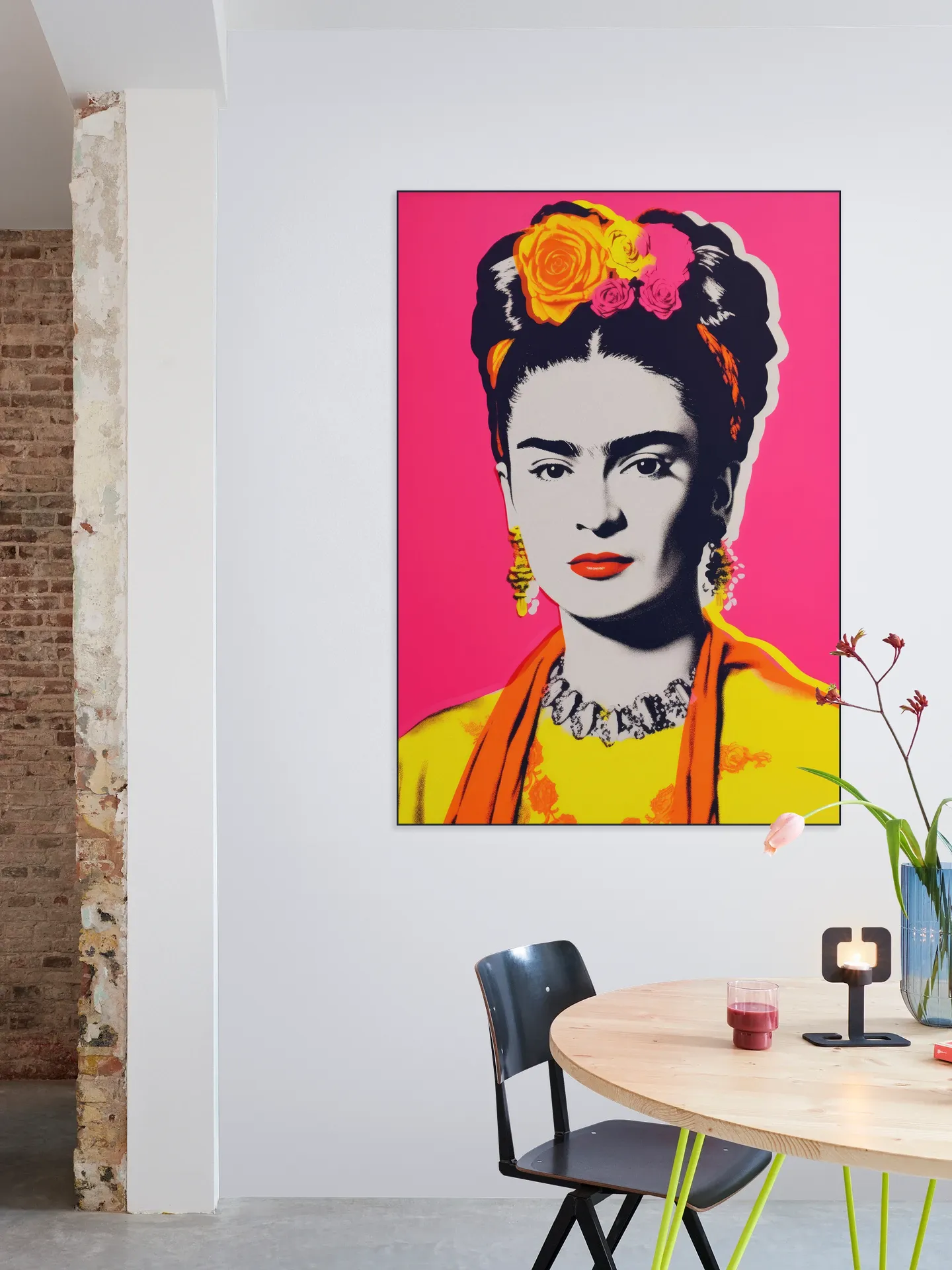 Vibrant Iconic Portrait