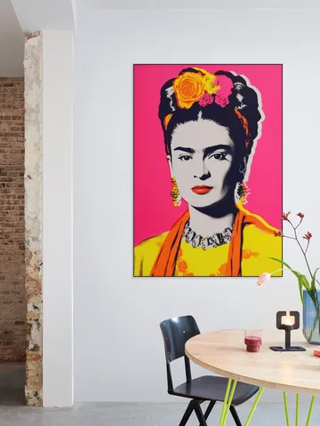 Vibrant Iconic Portrait