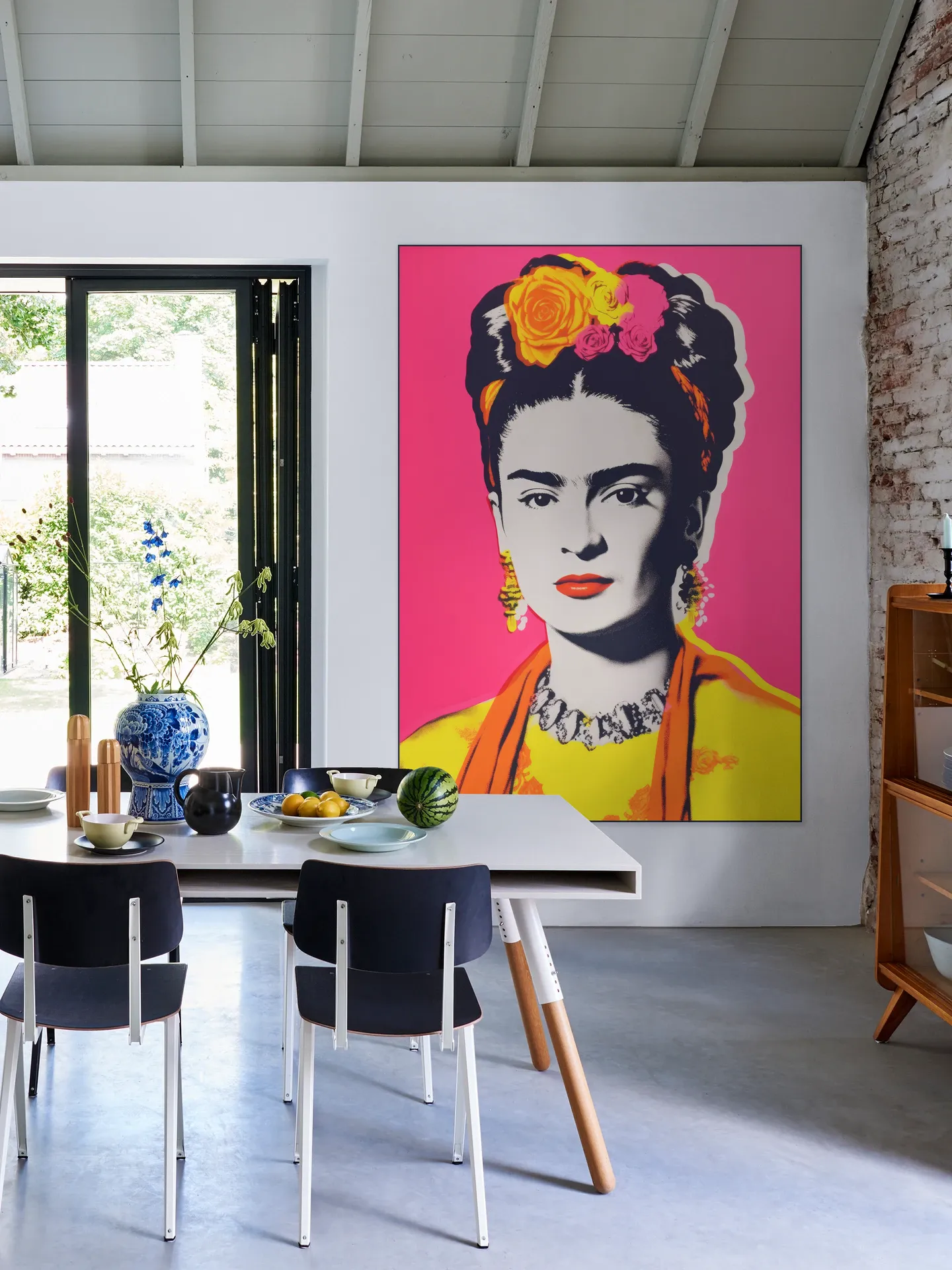 Vibrant Iconic Portrait