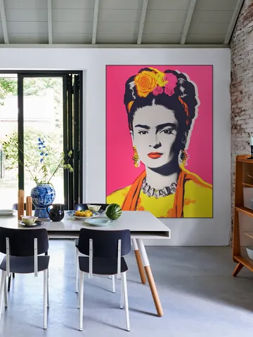 Vibrant Iconic Portrait