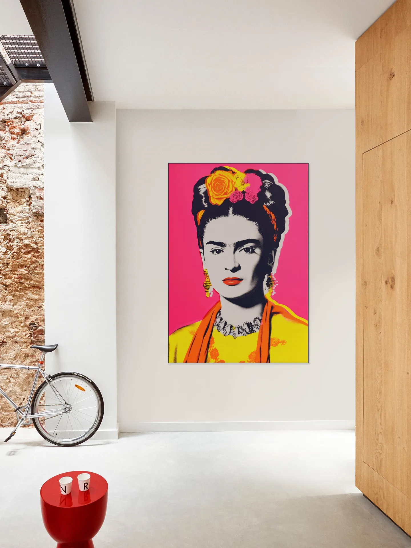 Vibrant Iconic Portrait