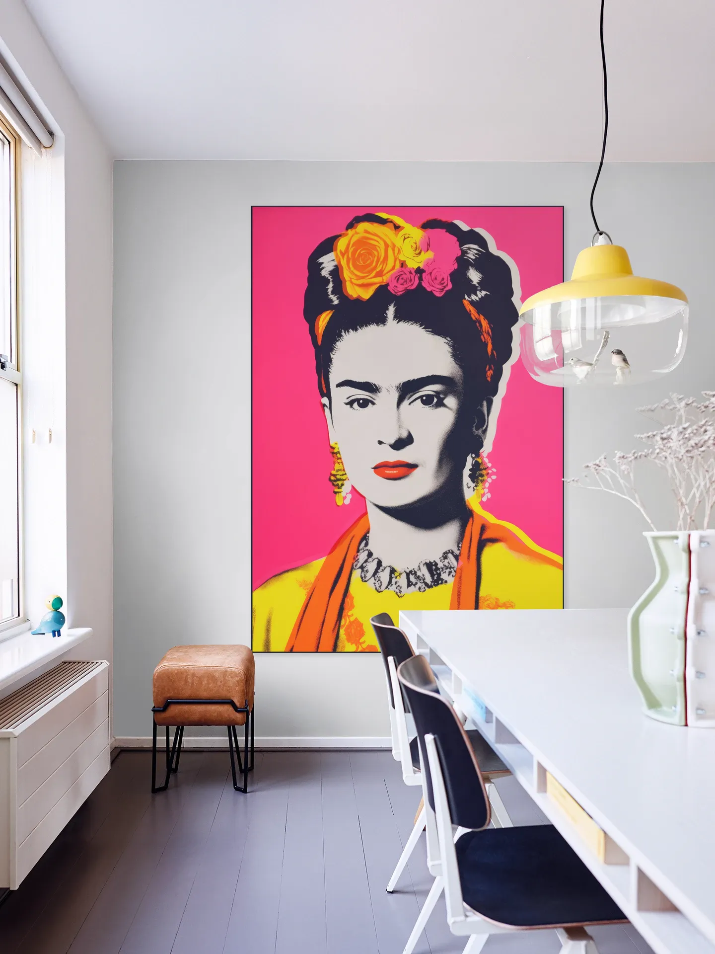 Vibrant Iconic Portrait