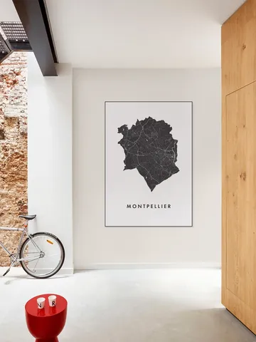 Montpellier City Map