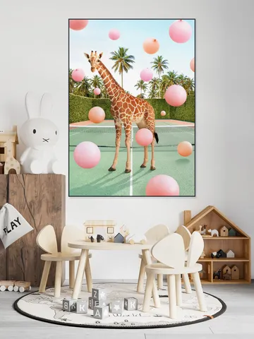 Tennis Giraffe