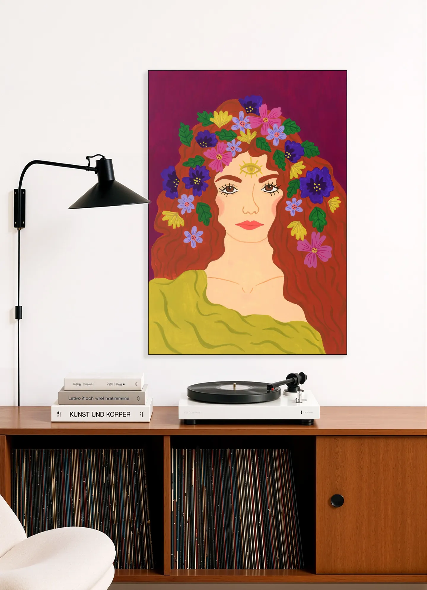 Flower Hair