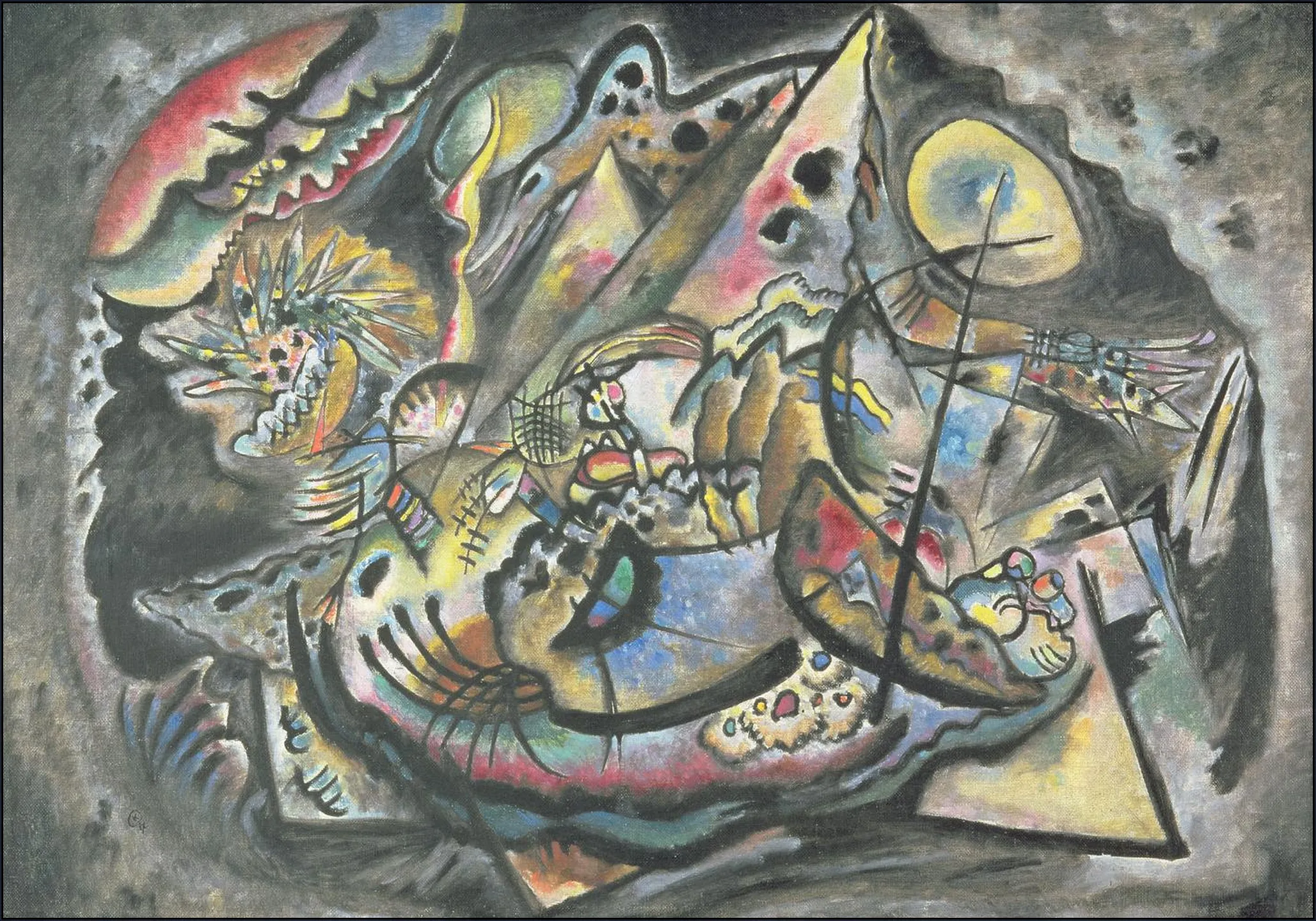 Composition The Grey Oval