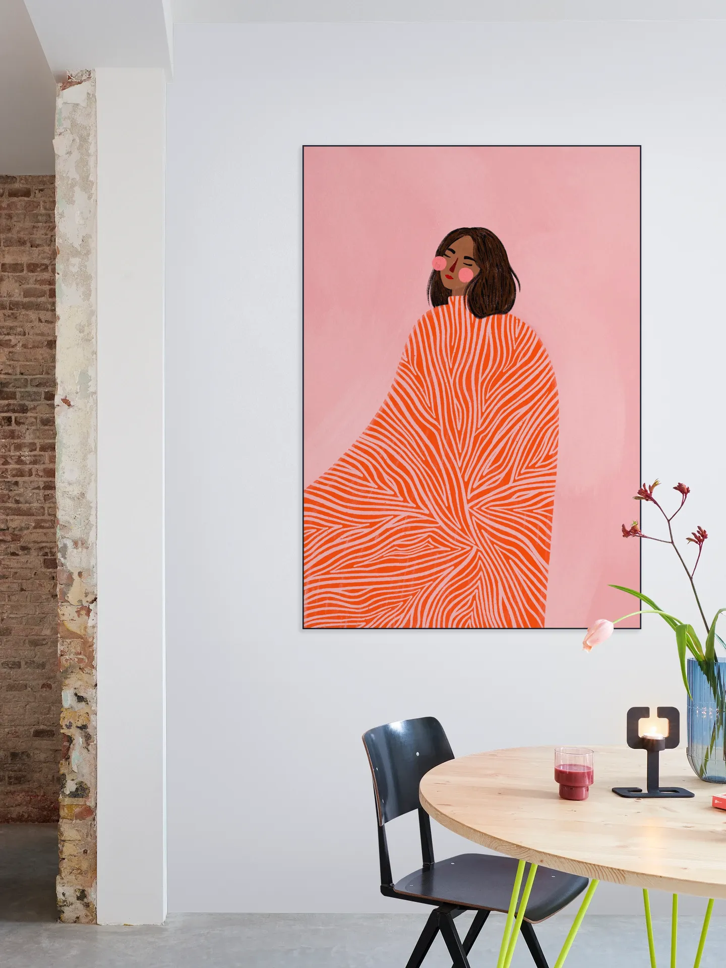 The Woman With The Swirls