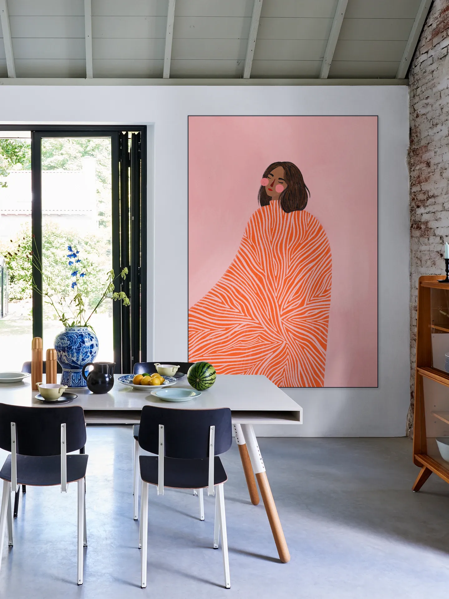 The Woman With The Swirls