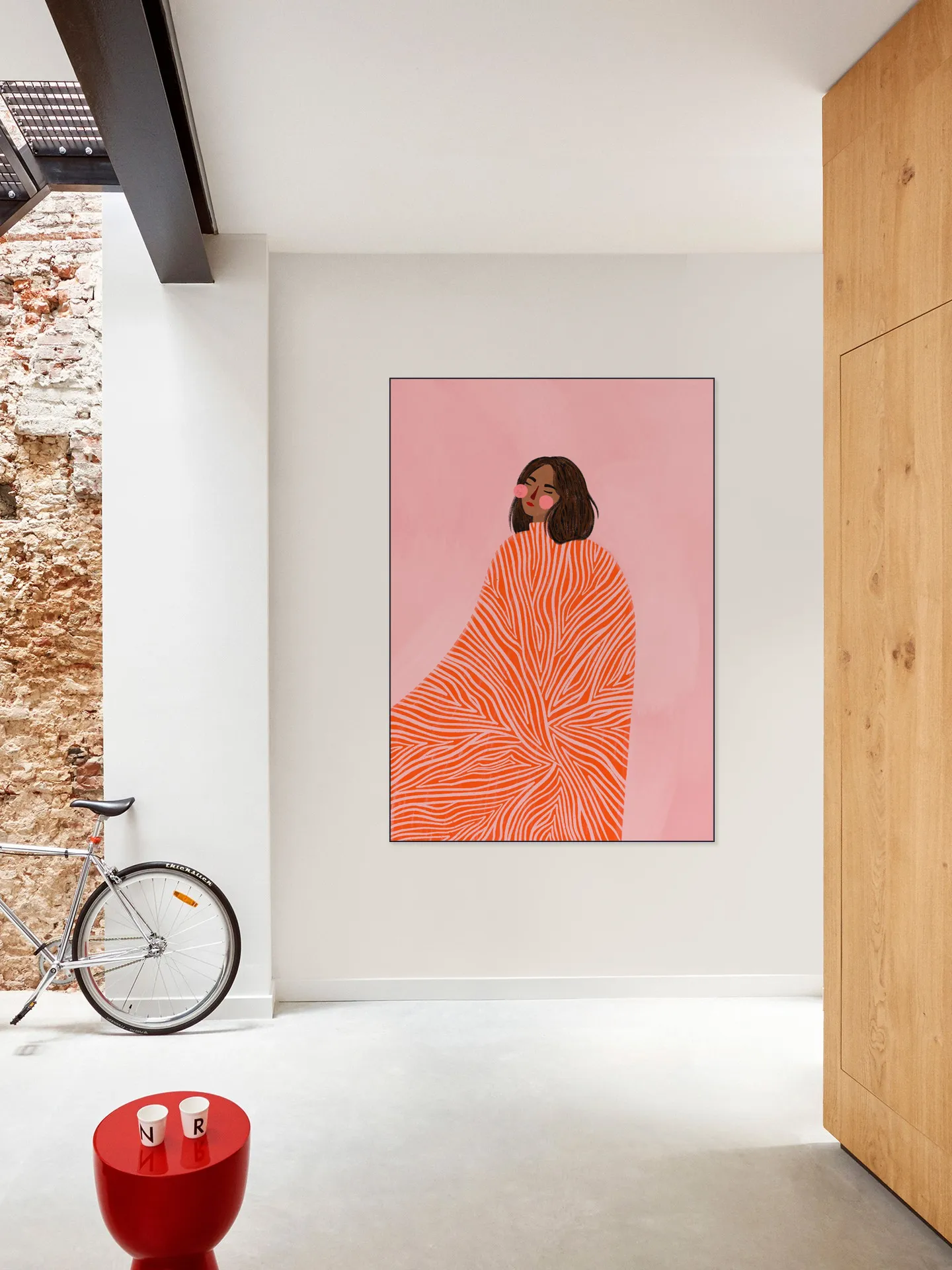 The Woman With The Swirls