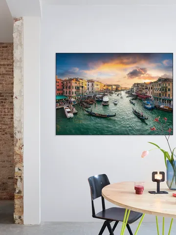 Canal Grande at sunset, Venice, Italy
