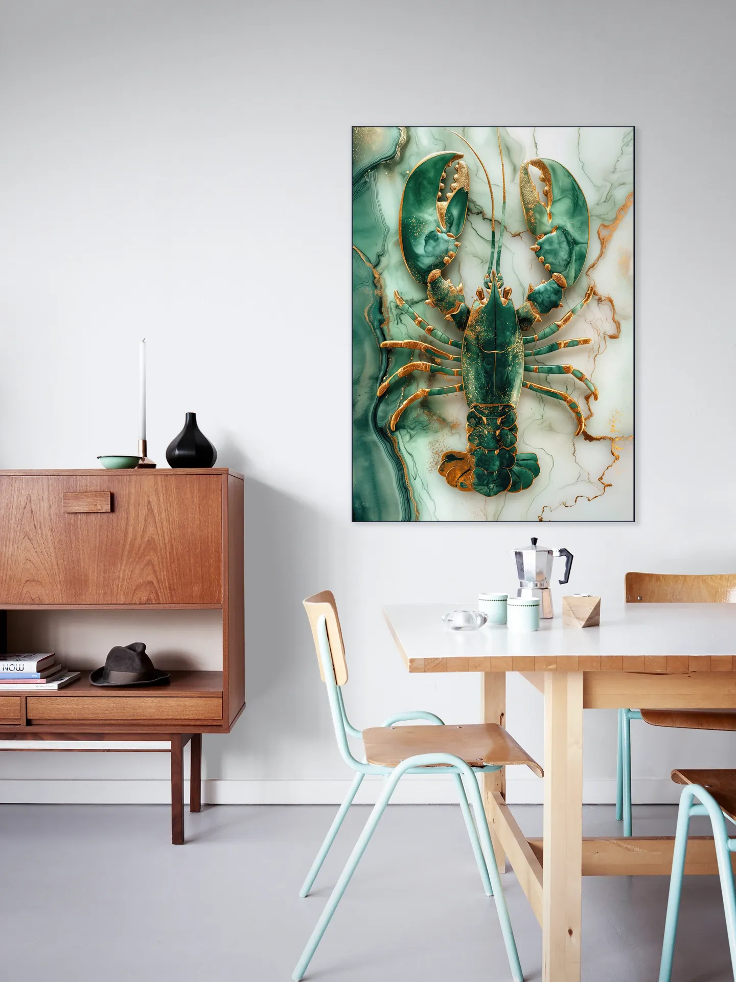 Lobster Marble Green