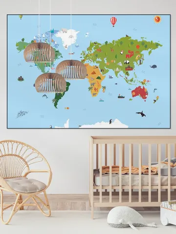 World Map Kids