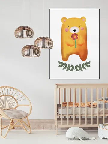 Little Bear with Blossoms