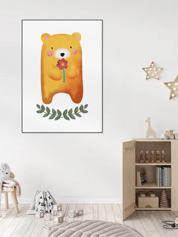 Little Bear with Blossoms