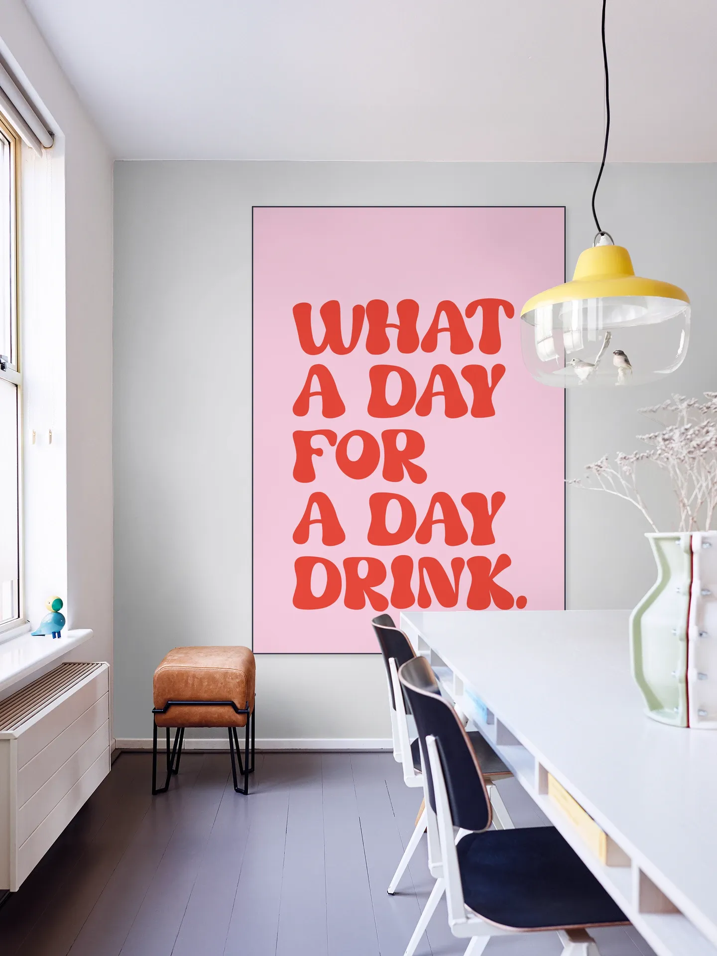 Retro Day Drink Quote
