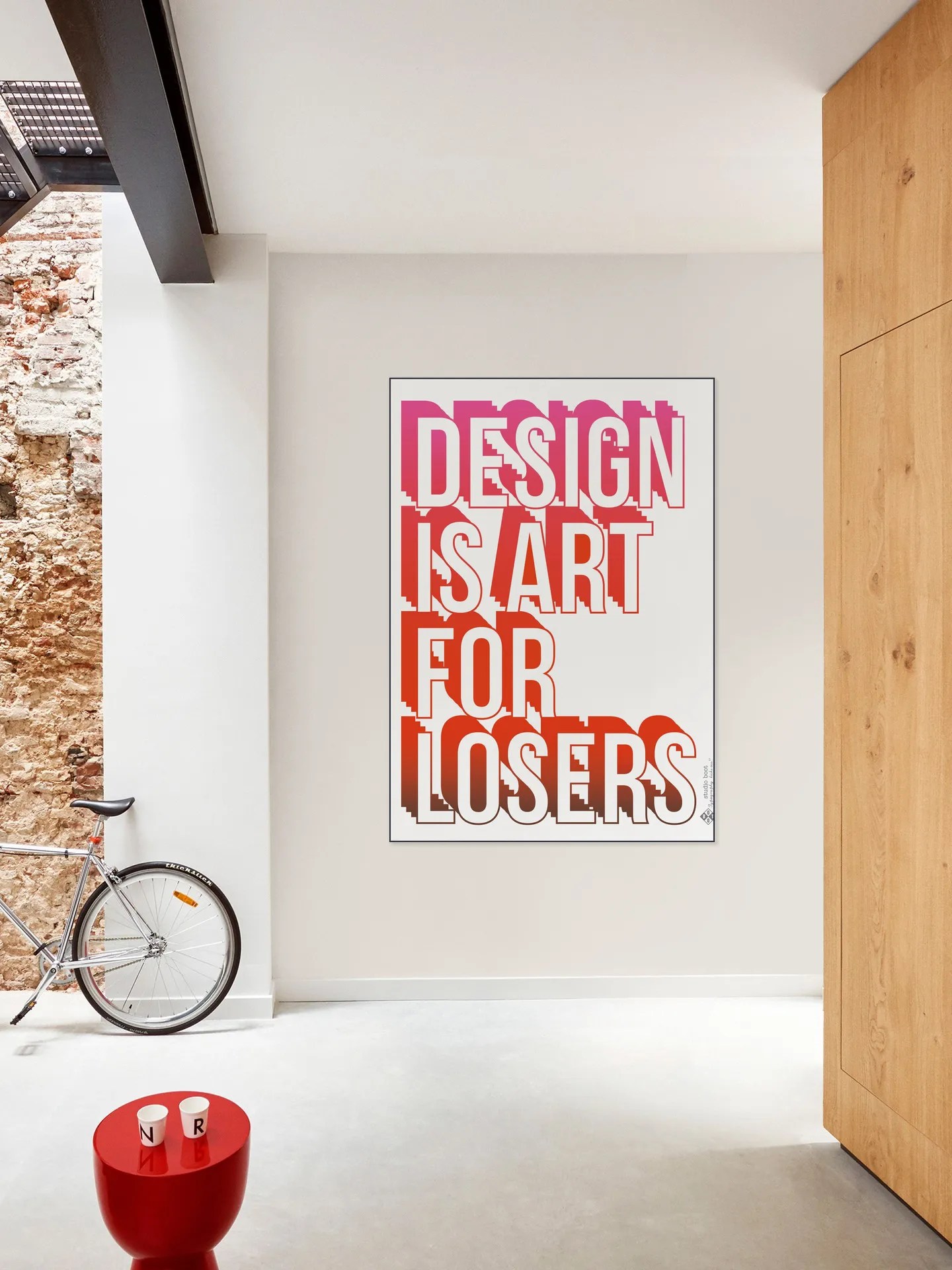 Design is art for losers