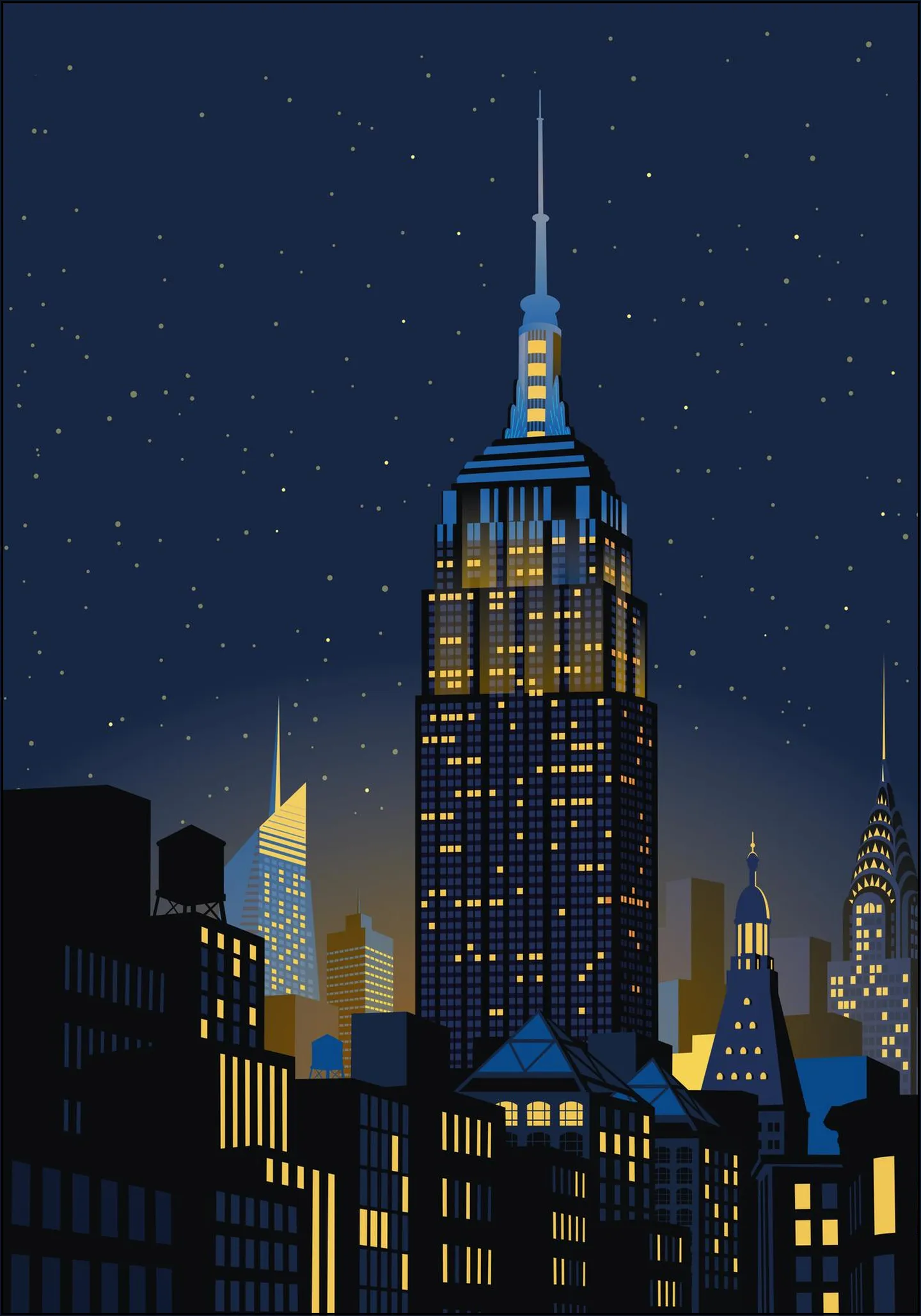 NYC - Manhattan by Night