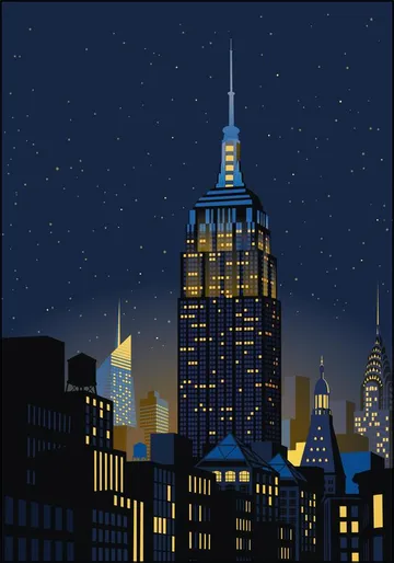 NYC - Manhattan by Night