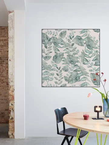 Watercolour botanical foliage