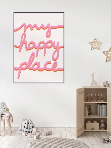 My Happy Place Pink