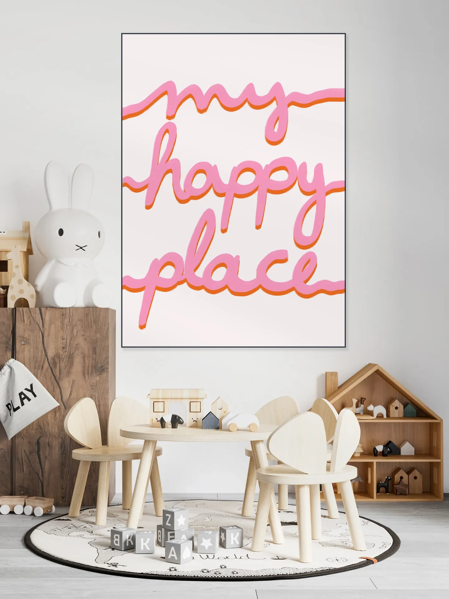 My Happy Place Pink