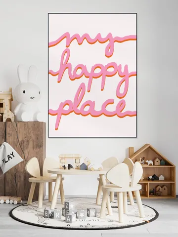 My Happy Place Pink