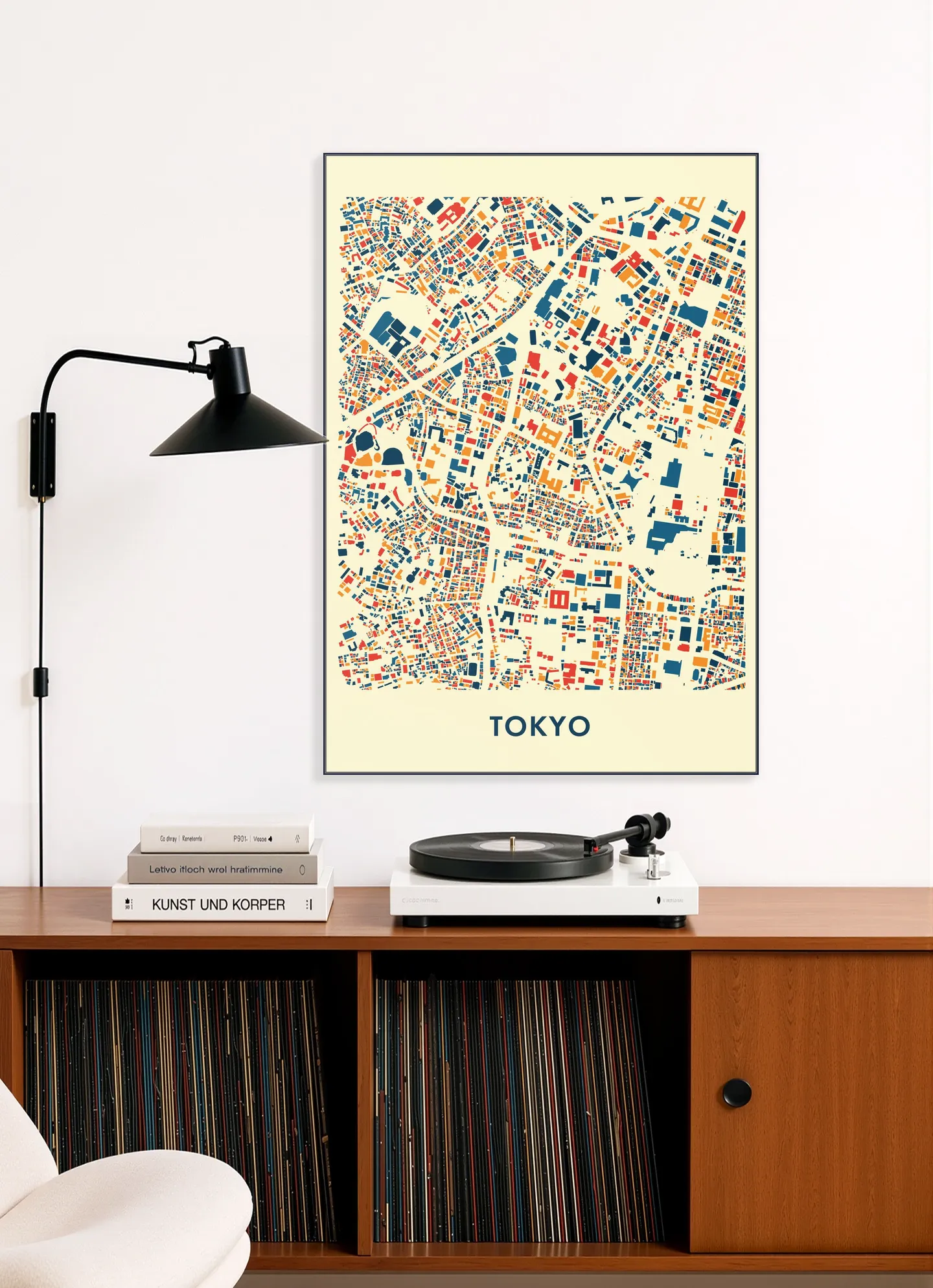 Tokyo Mosaic City Map