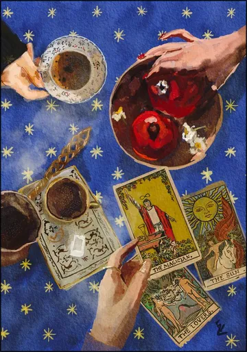 The magician, The lovers, The sun