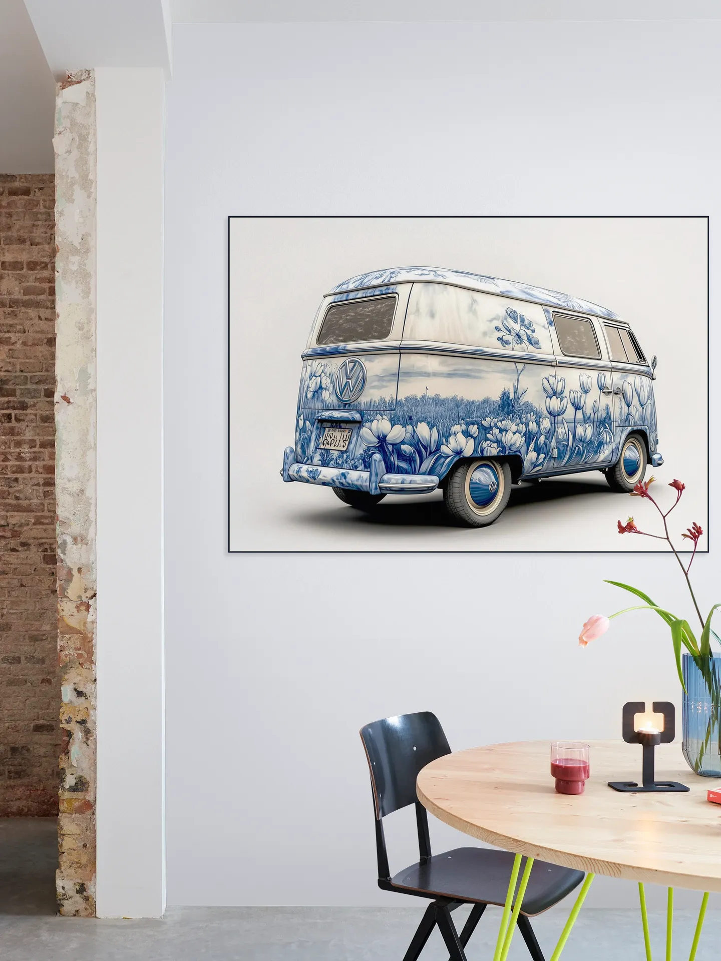 Delft Blue VW Bus 4