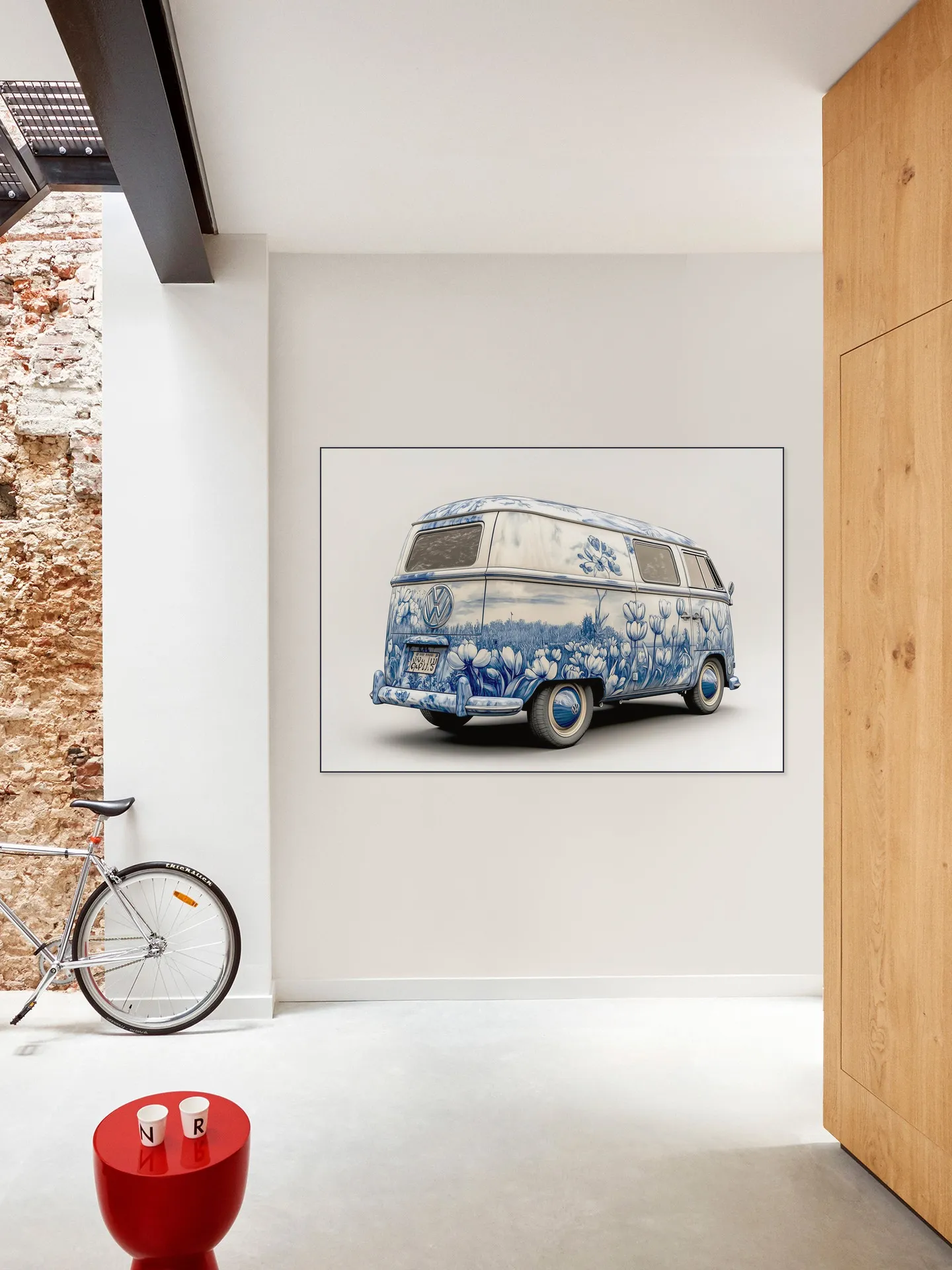 Delft Blue VW Bus 4