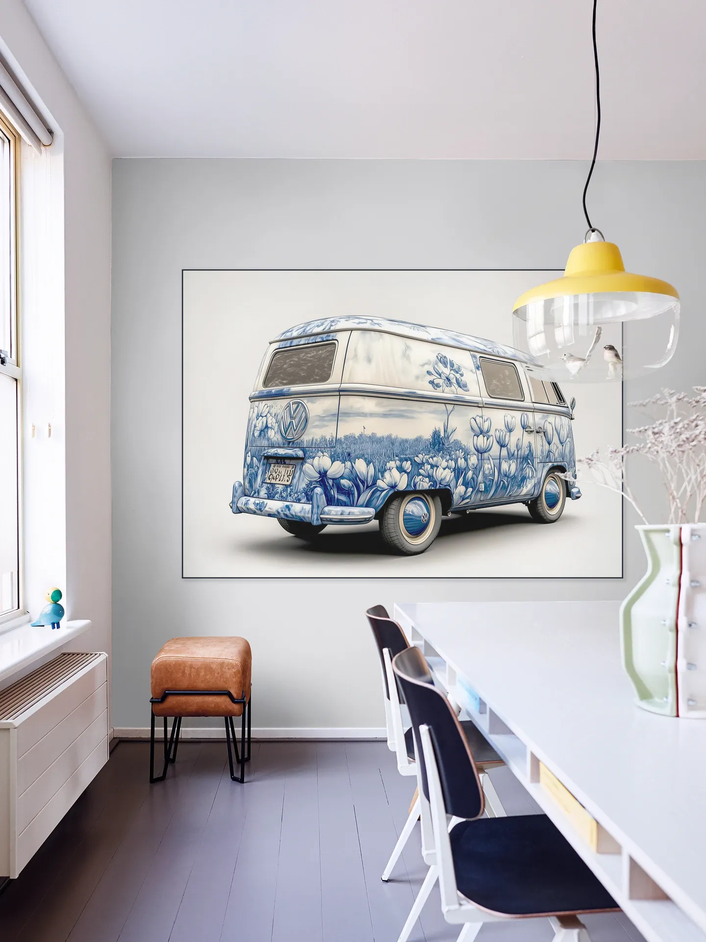 Delft Blue VW Bus 4