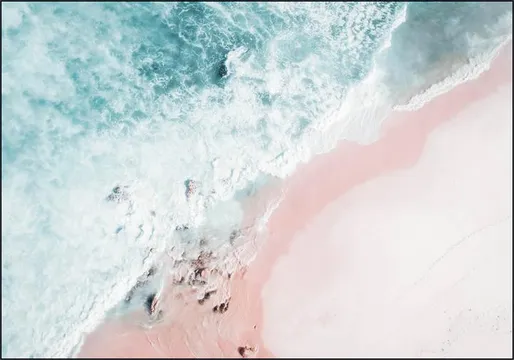 Aerial Ocean Swirl