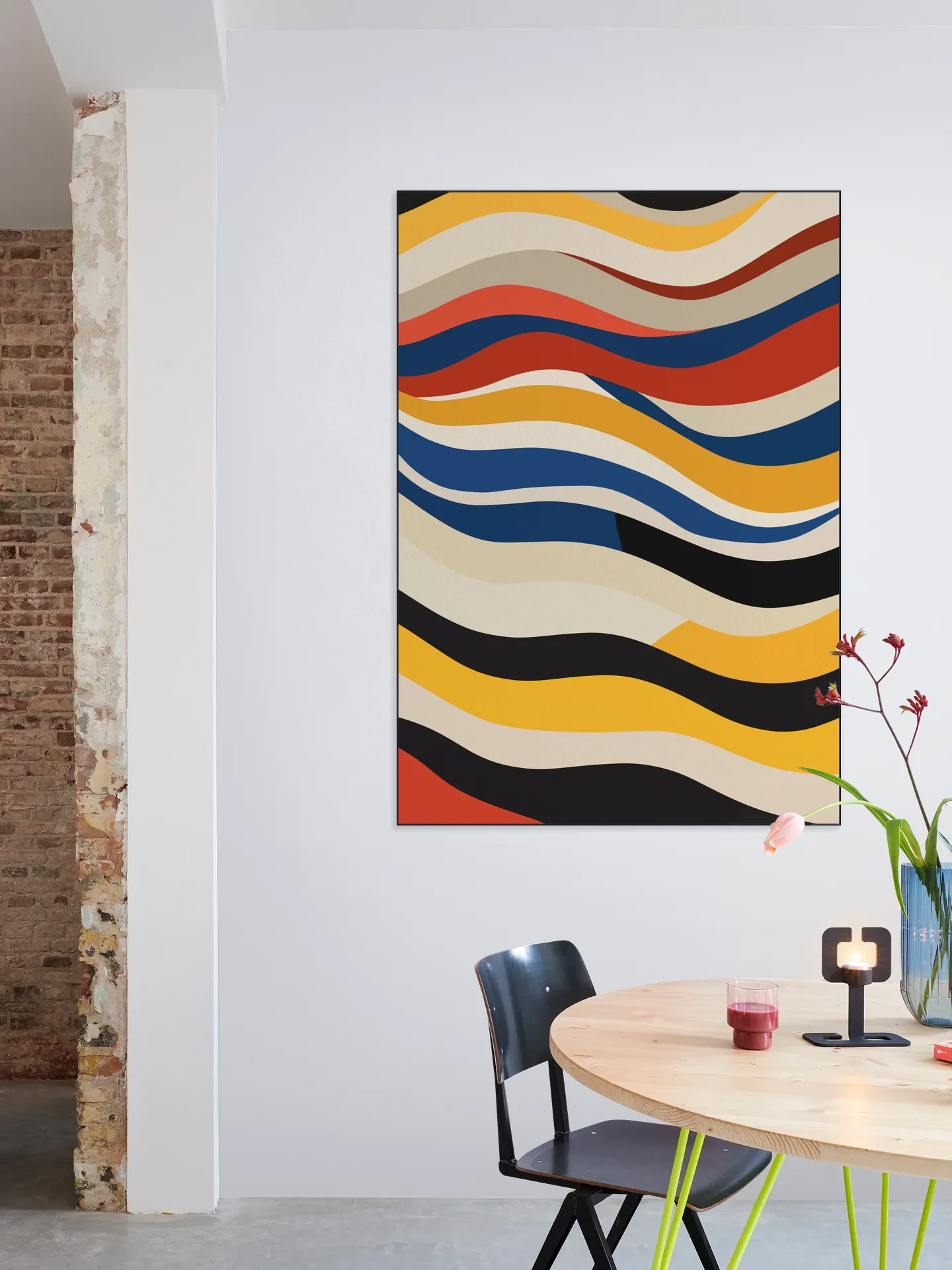 Bauhaus - Wavy stripes