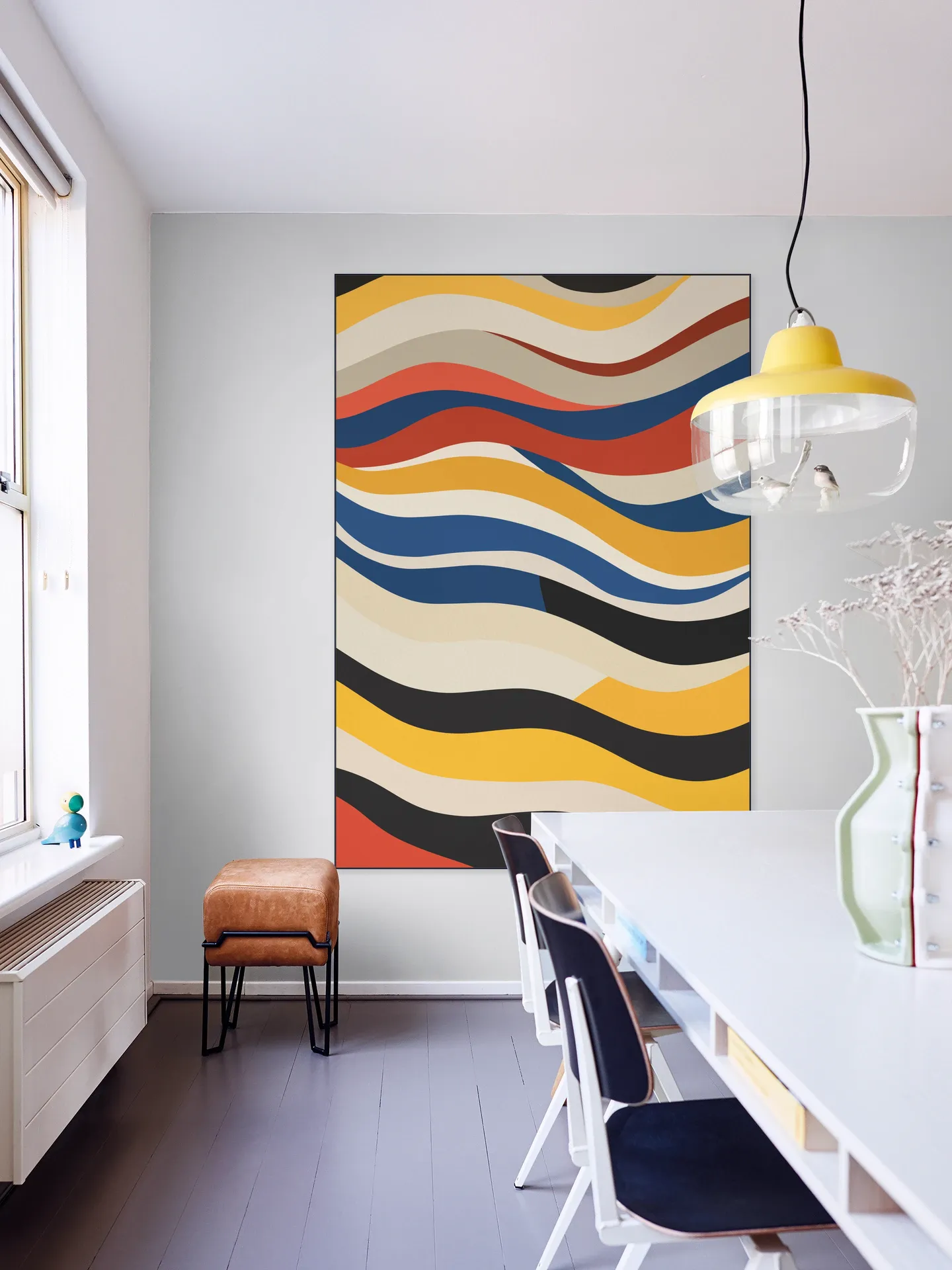 Bauhaus - Wavy stripes