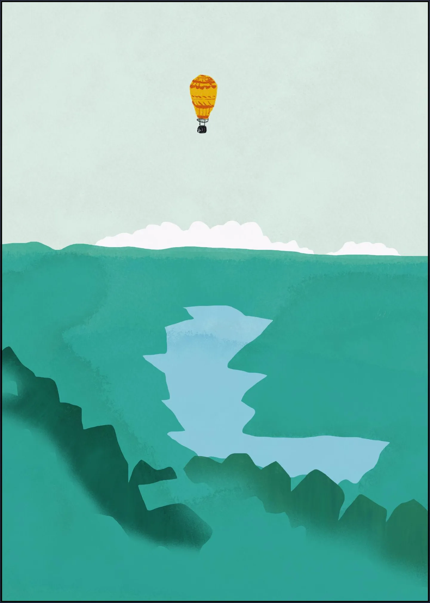 Hot Air Balloon Wanderlust