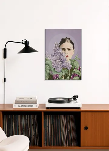Frida in Bloom - Shadows and Lilacs