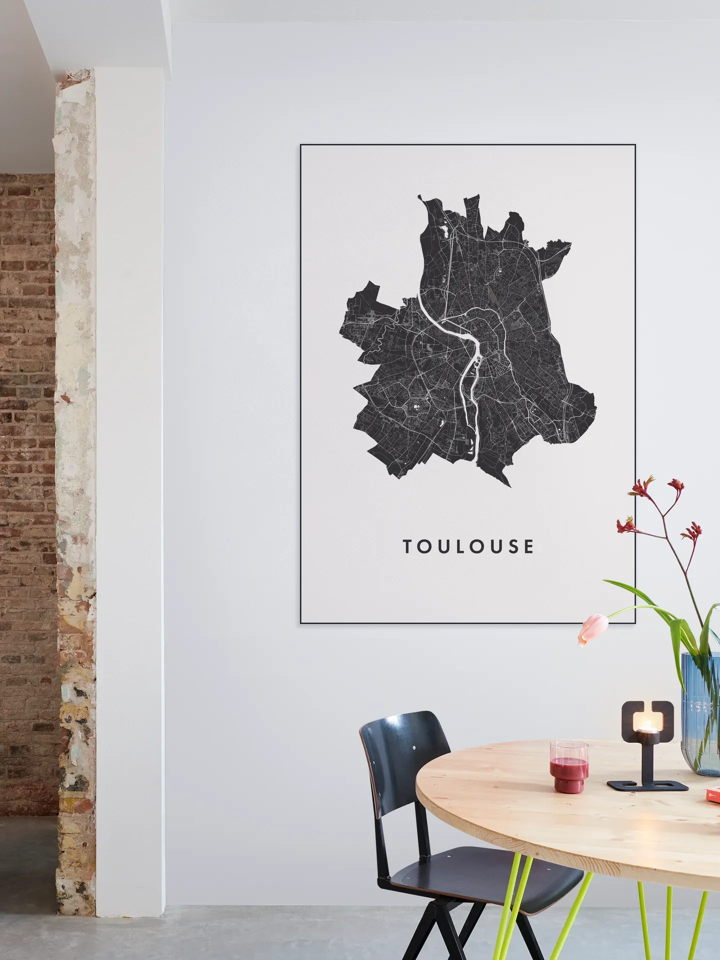 Toulouse City Map