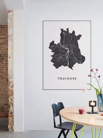 Toulouse City Map