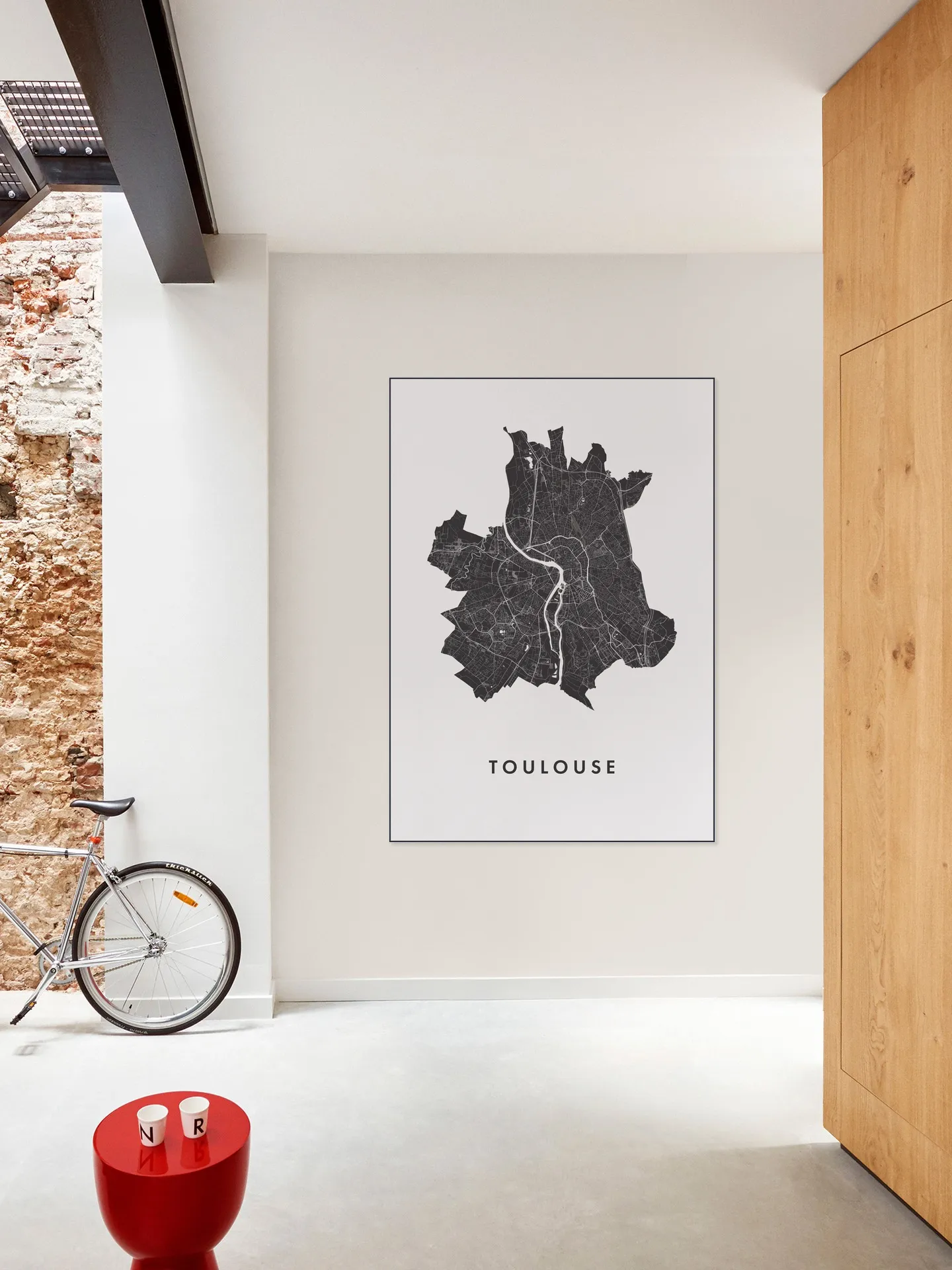 Toulouse City Map