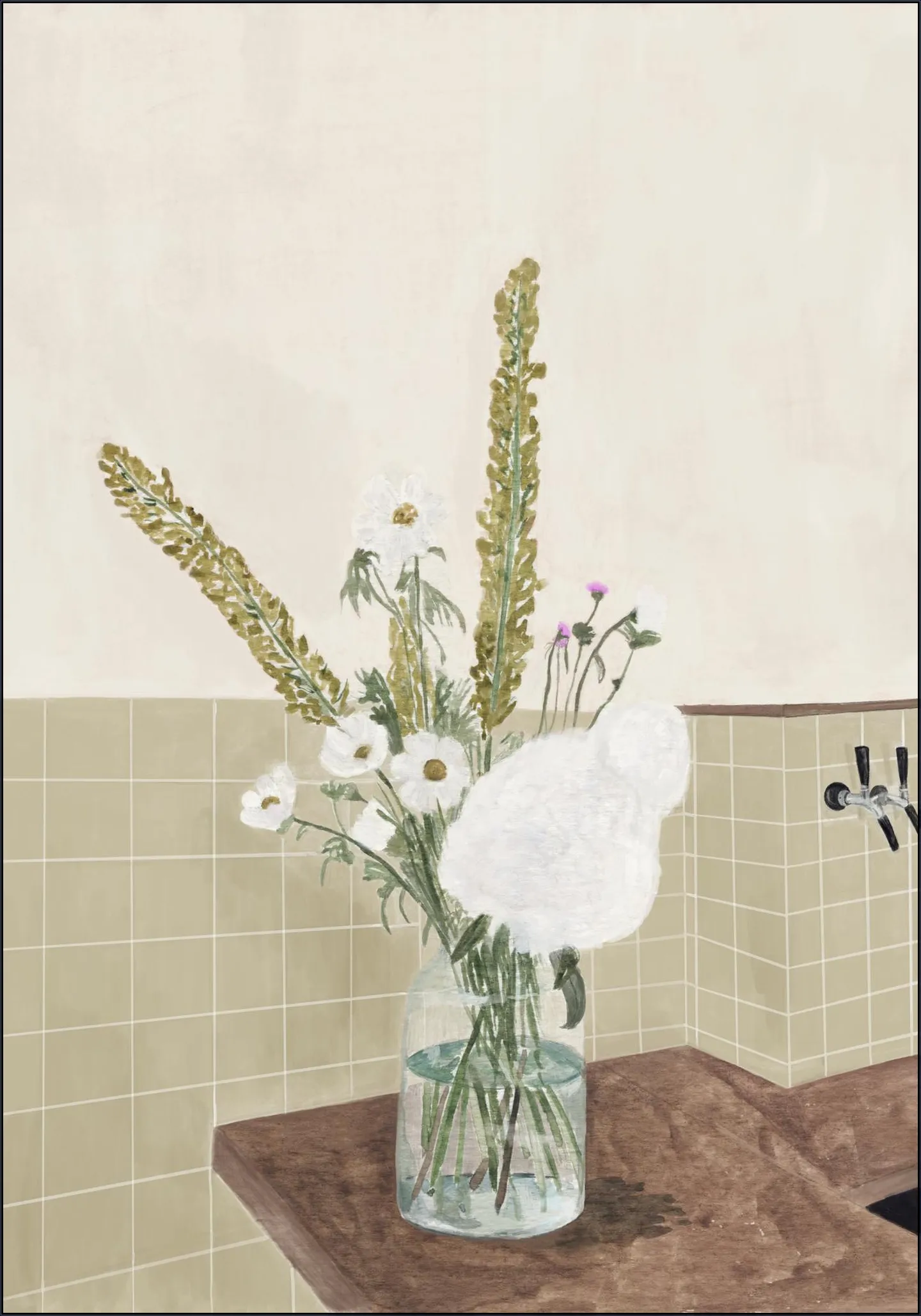 Vase with Flowers