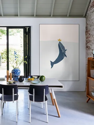 Blue Whale Sailing Boat