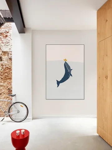 Blue Whale Sailing Boat