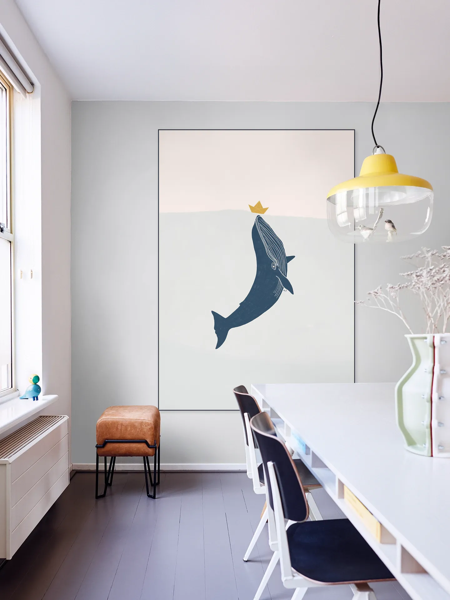 Blue Whale Sailing Boat