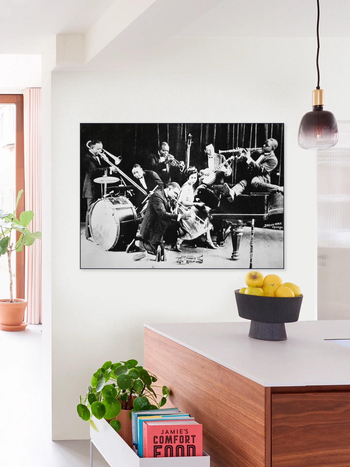 Vintage photo King Oliver's Jazz Band