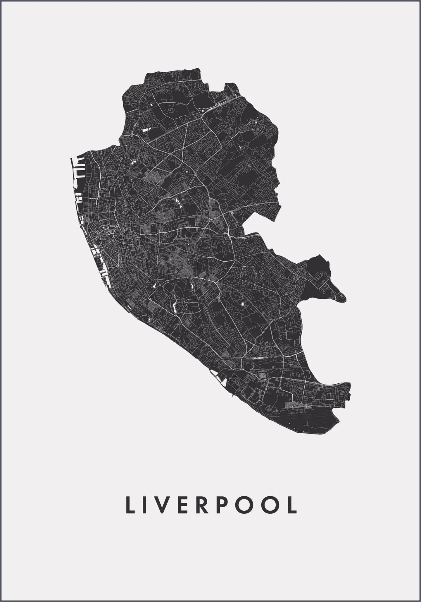 Liverpool City Map