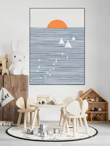 Three White Sails