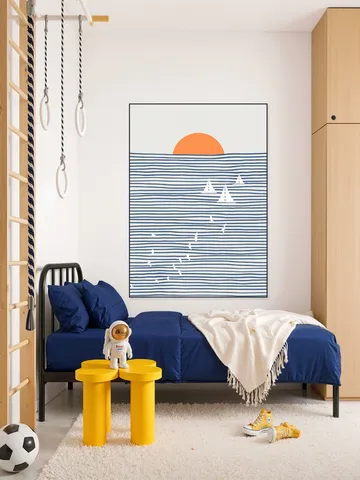 Three White Sails