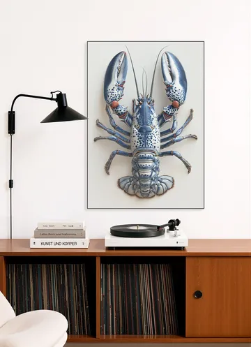 Delft Blue Lobster - White